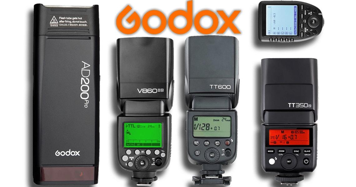 Godox photo flashes and triggers - article header