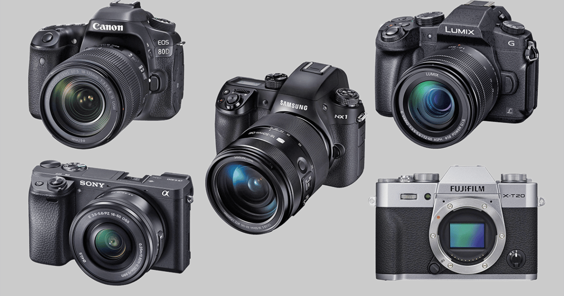 The best cameras for shooting video about 1500 USD at the beginning of 2018 - header