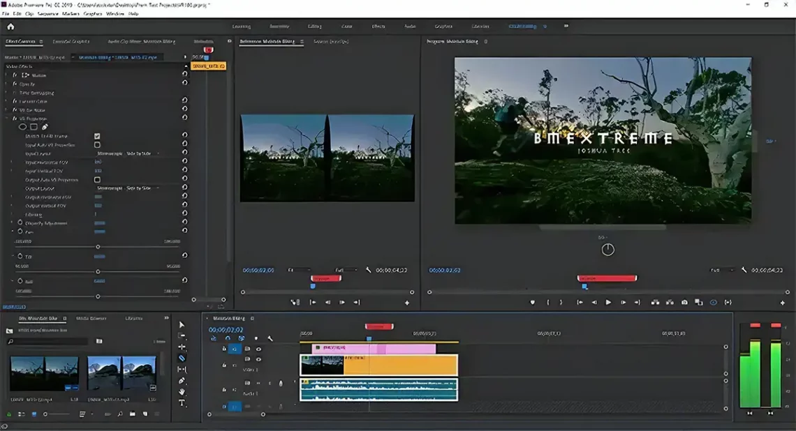 Adobe Premiere - VR 180°