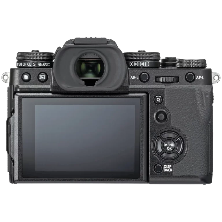 Фотокамера Fujifilm X-T3 – вид сзади