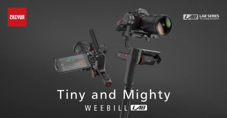 Zhiyun introduces WEEBILL LAB stabilizer for mirrorless cameras