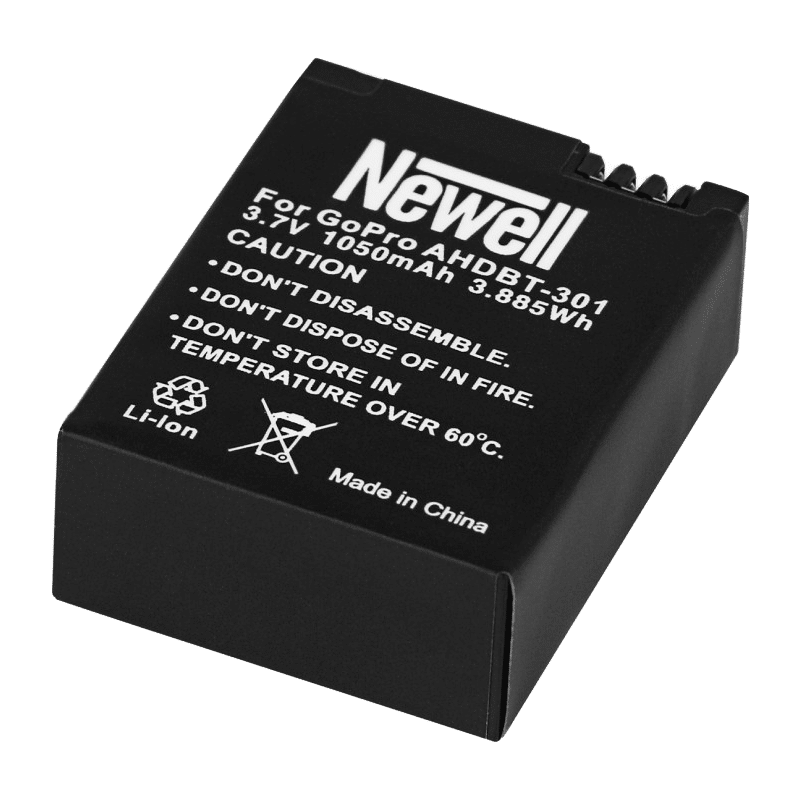Аккумулятор Newell GoPro AHDBT-301