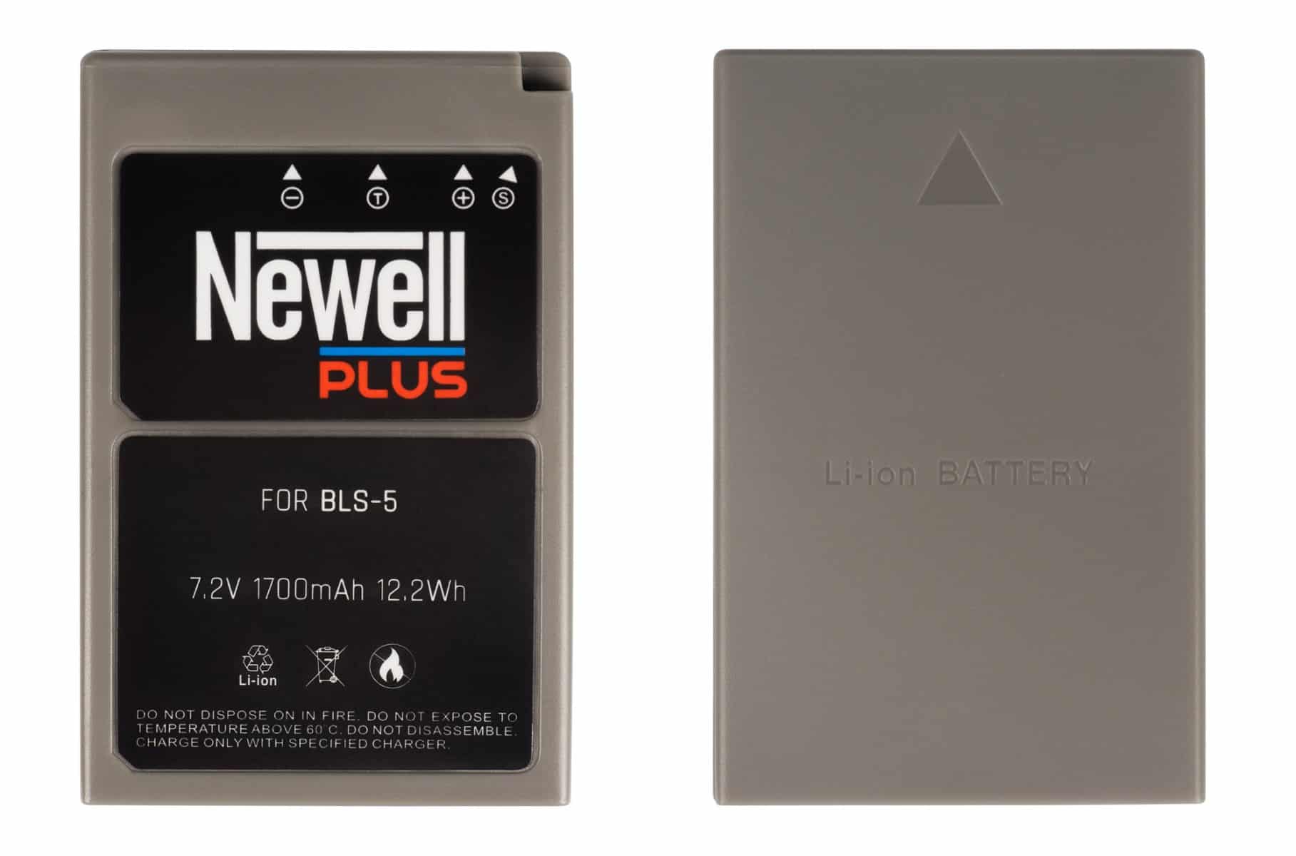 Аккумулятор Newell Olympus BLS-5 plus