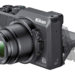 Компактный фотоаппарат Nikon Coolpix A1000. Вид слева. Схема поворота экрана.