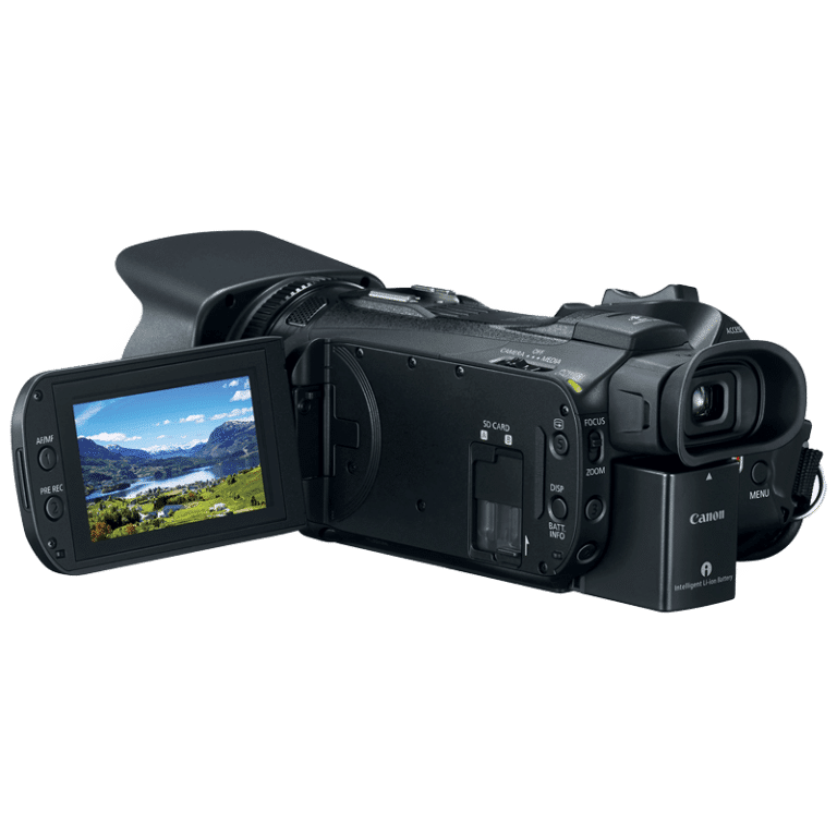 Камкодер Canon Vixia HF G50 - вид сзади