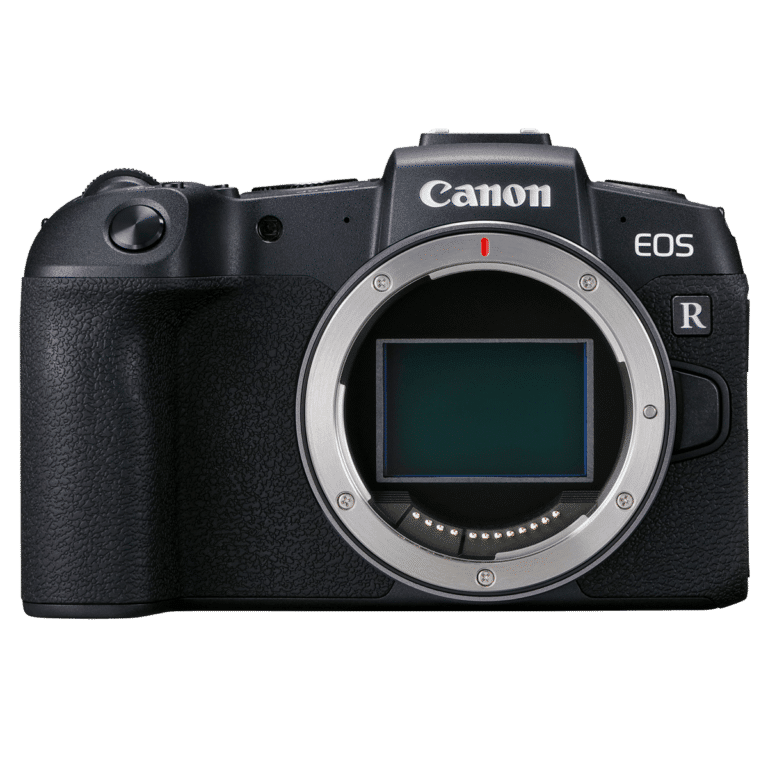 Canon EOS RP вид спереди