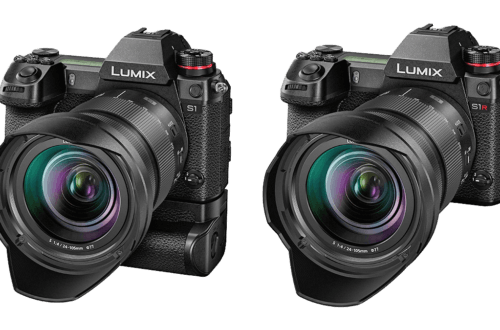 Фотоаппараты Lumix S1 и Lumix S1R с объективом 24-105