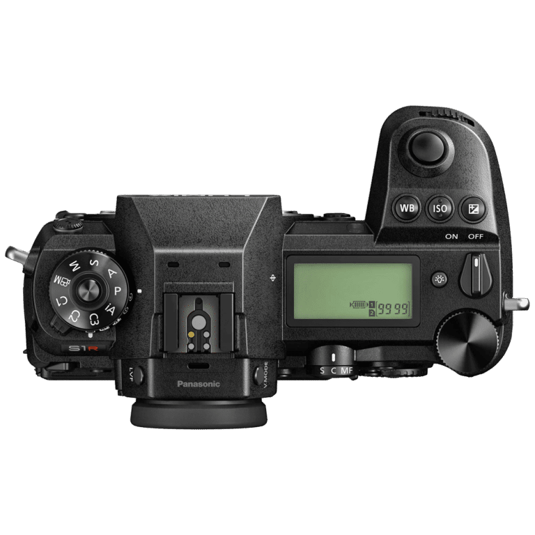 Lumix S1R вид сверху