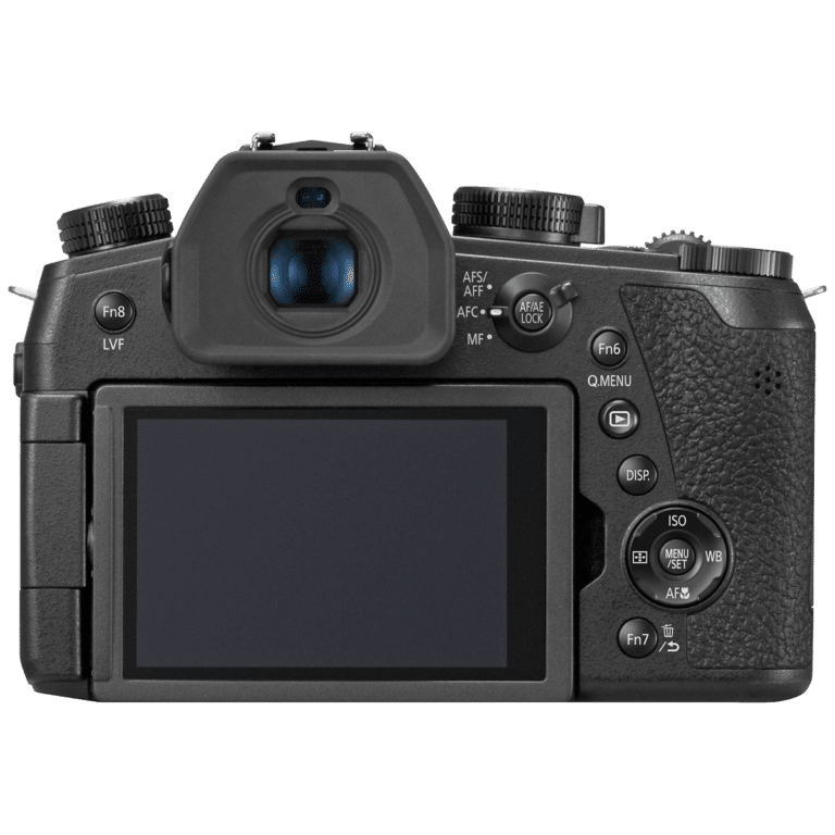 Фотоаппарат Panasonic Lumix FZ1000 II вид сзади
