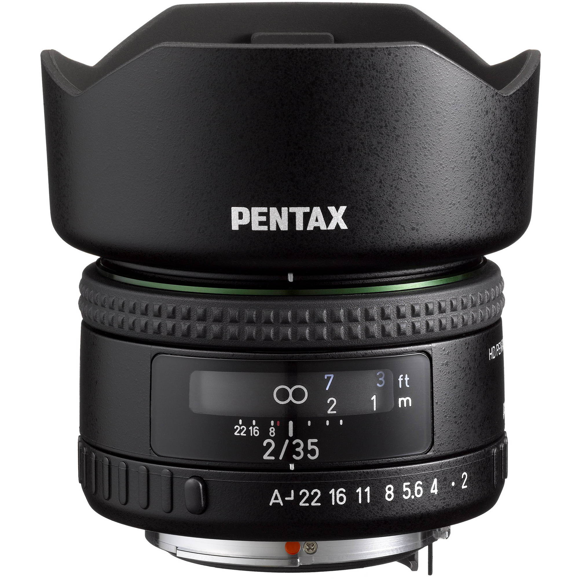 Объектив Pentax FA 35 мм f/2 с блендой