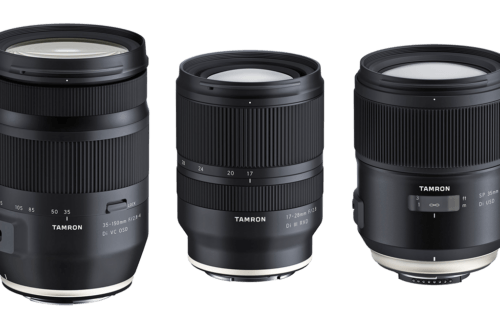 Обложка статьи про объективы Tamron 35-150mm f/2.8-4 Di VC OSD, Tamron SP 35mm f/1.4 Di USD, Tamron 17-28mm f/2.8 Di III RXD