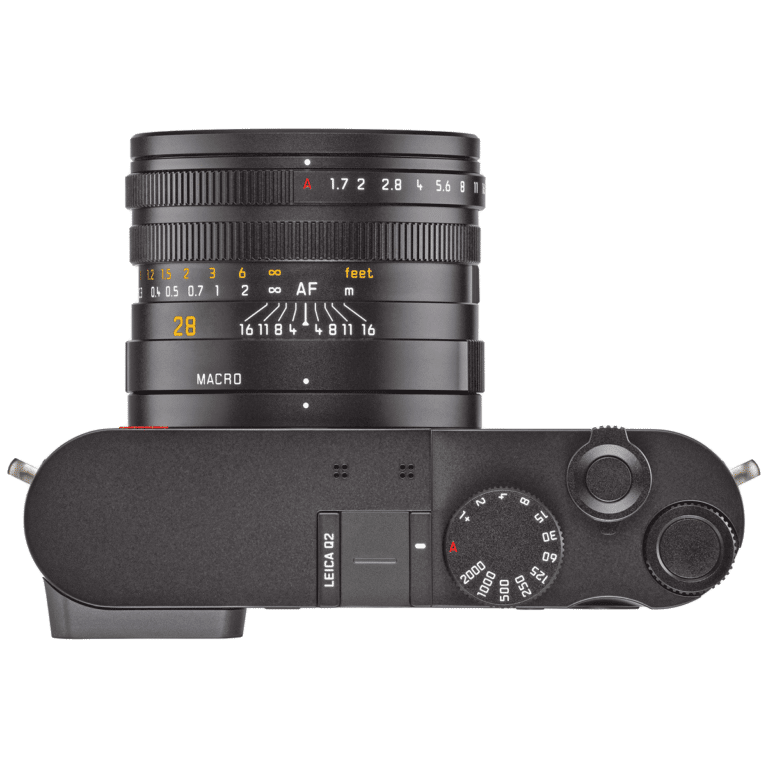 Полнокадровый компактный фотоаппарат Leica Q2 - вид сверху