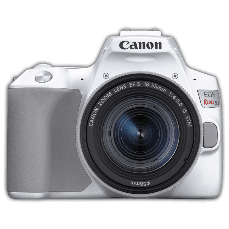 Зеркальная камера начального уровня Canon EOS 250D (Rebel SL3) - вид спереди