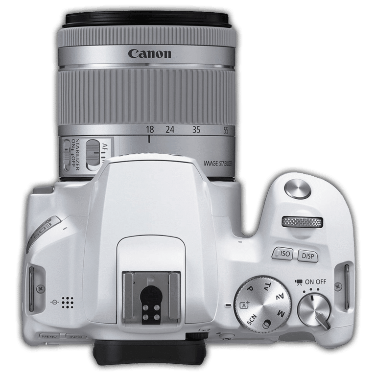 Зеркальная камера начального уровня Canon EOS 250D (Rebel SL3) - вид сверху