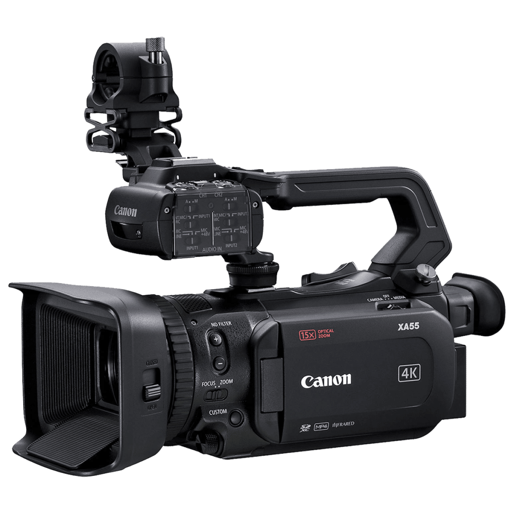 4K UHD камкодер Canon XA55