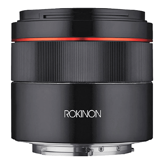 Объектив Rokinon AF 45mm f/1.8 FE для Sony E - вид сбоку