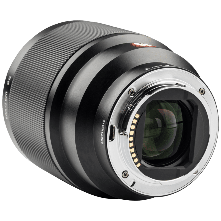 Портретный объектив Viltrox PFU RBMH 85mm f/1.8 STM Sony FE - вид сзади png