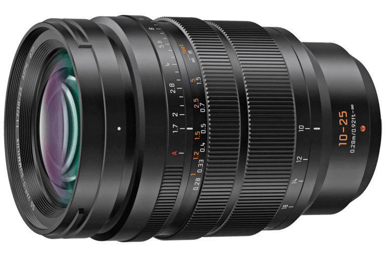 Объектив Panasonic Leica DG Vario-Summilux 10-25mm f/1.7 ASPH. – вид сбоку