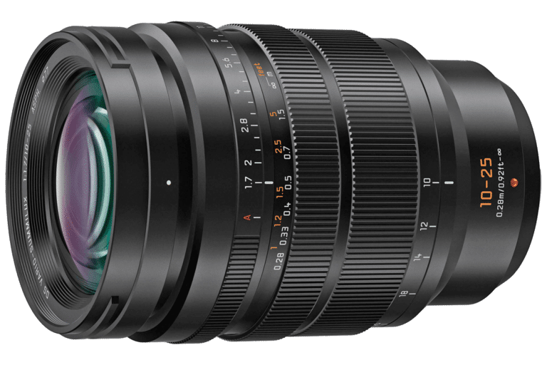 Объектив Panasonic Leica DG Vario-Summilux 10-25mm f/1.7 ASPH. - вид сбоку