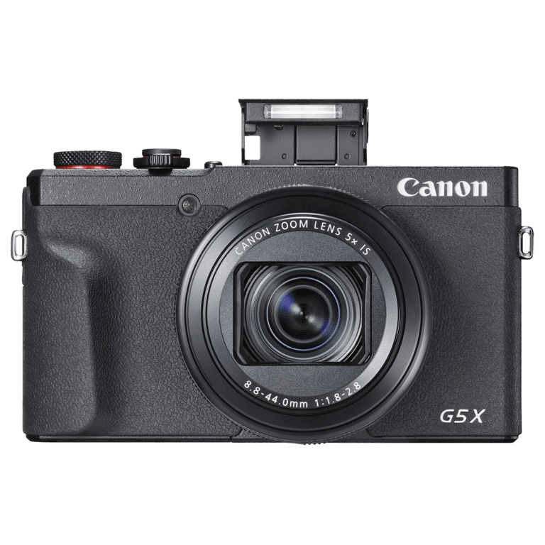 Фотоаппарат Canon PowerShot G5 X Mark II - вид спереди png