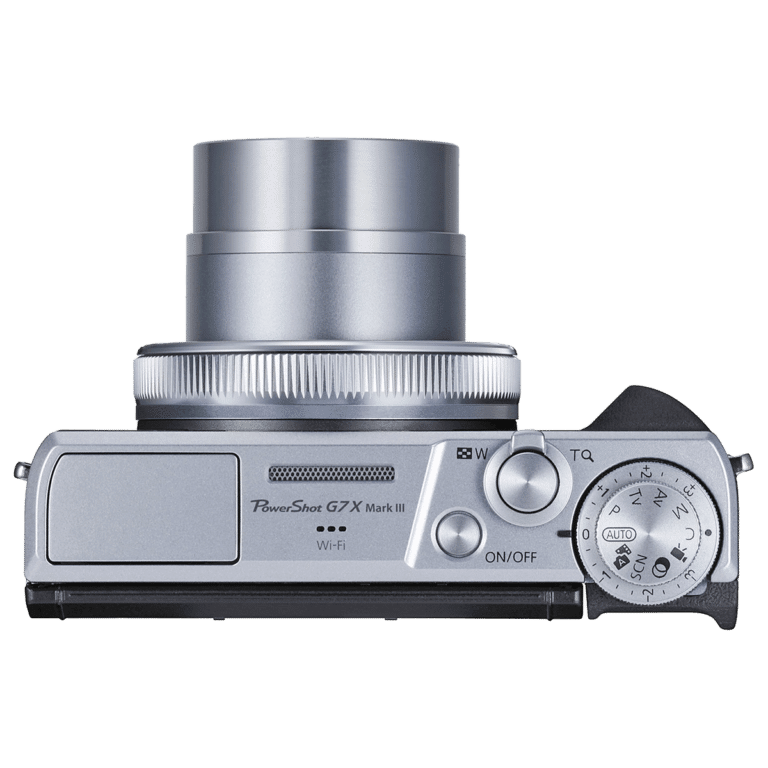 Фотоаппарат Canon PowerShot G7 X Mark III - вид сверху png