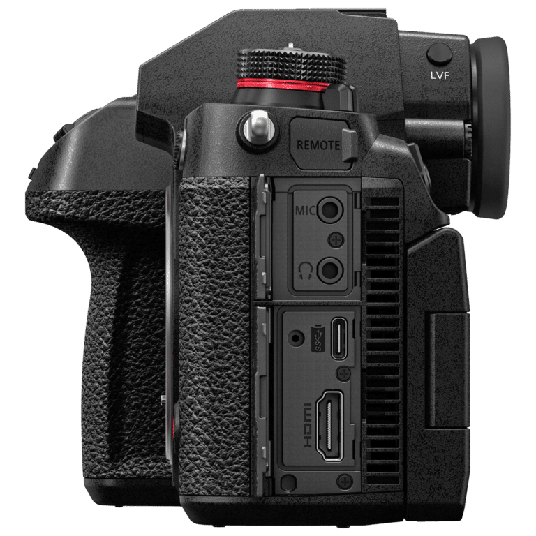 Фотоаппарат Panasonic Lumix DC-S1H – вид слева png