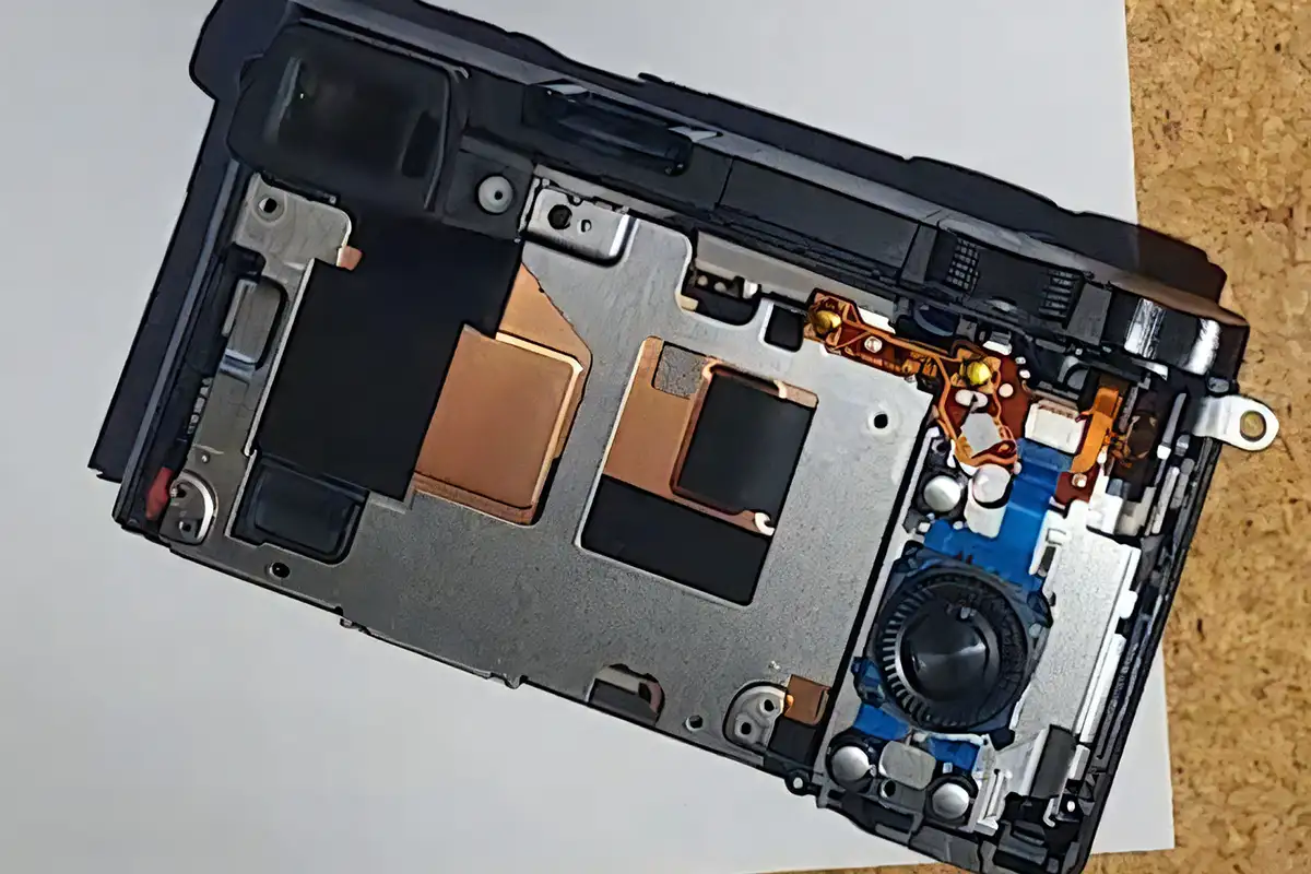 Термо-интерфейс камеры Sony A6400