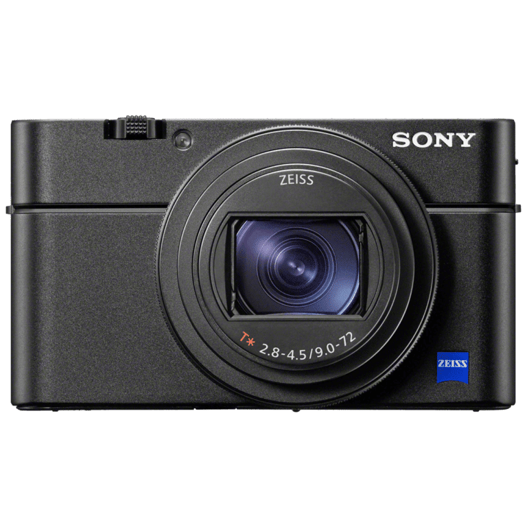 Фотоаппарат Sony Cyber-shot DSC-RX100 VII - вид спереди png