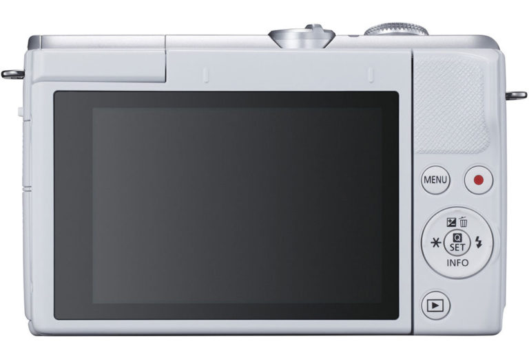Фотокамера Canon EOS M200 - вид сзади