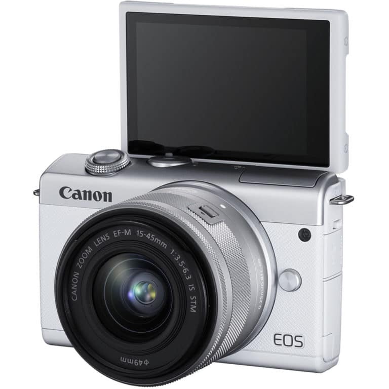 Фотокамера Canon EOS M200 - вид спереди