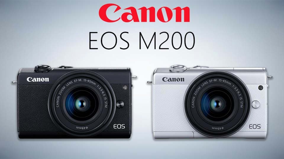 Фотокамера Canon EOS M200 - обложка статьи