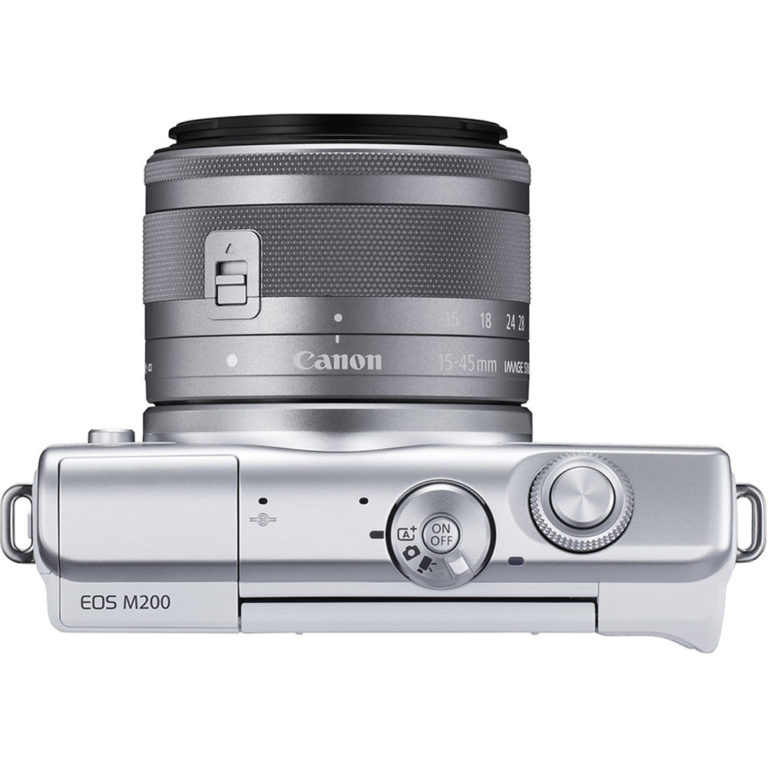 Фотокамера Canon EOS M200 – вид сверху