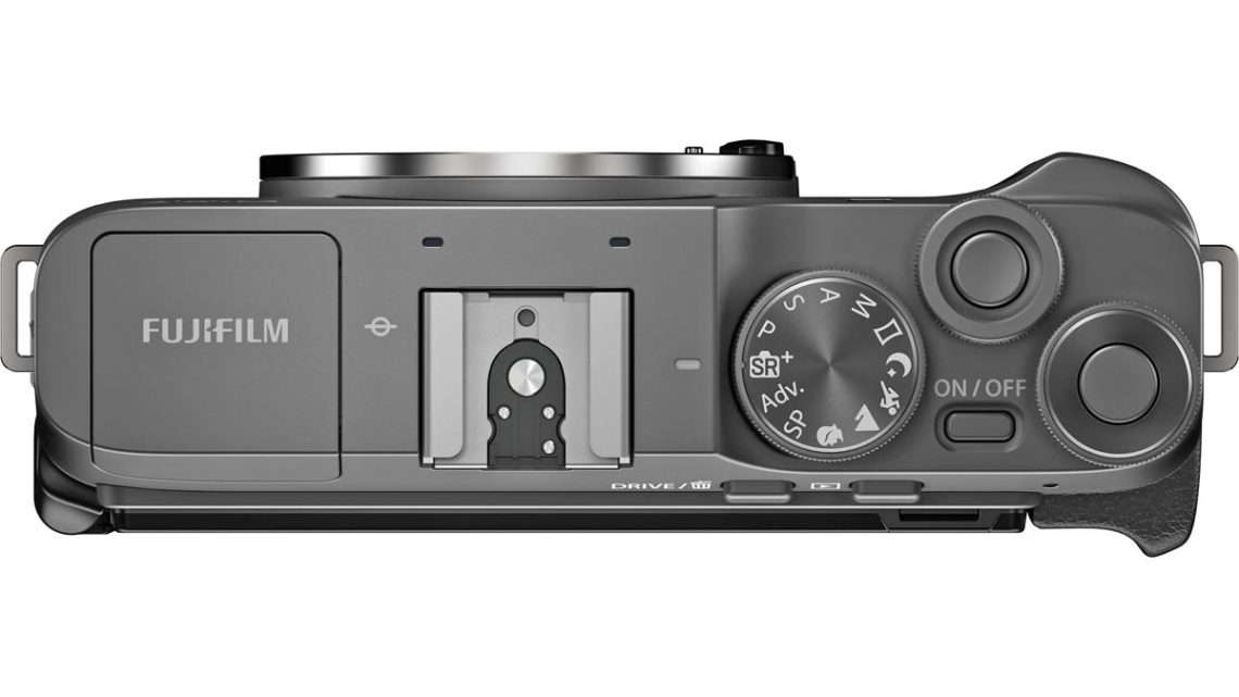 Фотоаппарат Fujifilm X-A7 - вид сверху