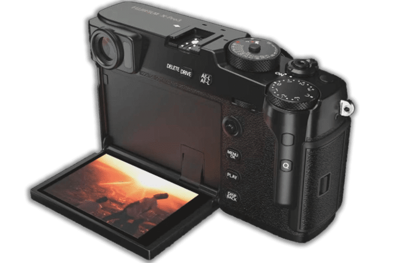 Беззеркальный фотоаппарат Fujifilm X-Pro3 - открытый экран