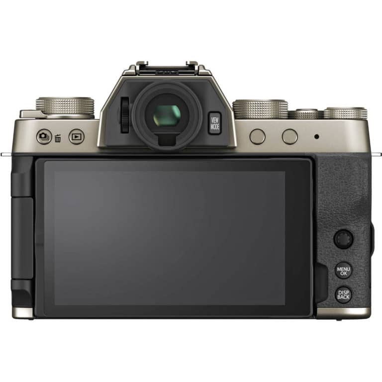 Беззеркальная фотокамера Fujifilm X-T200 - вид сзади