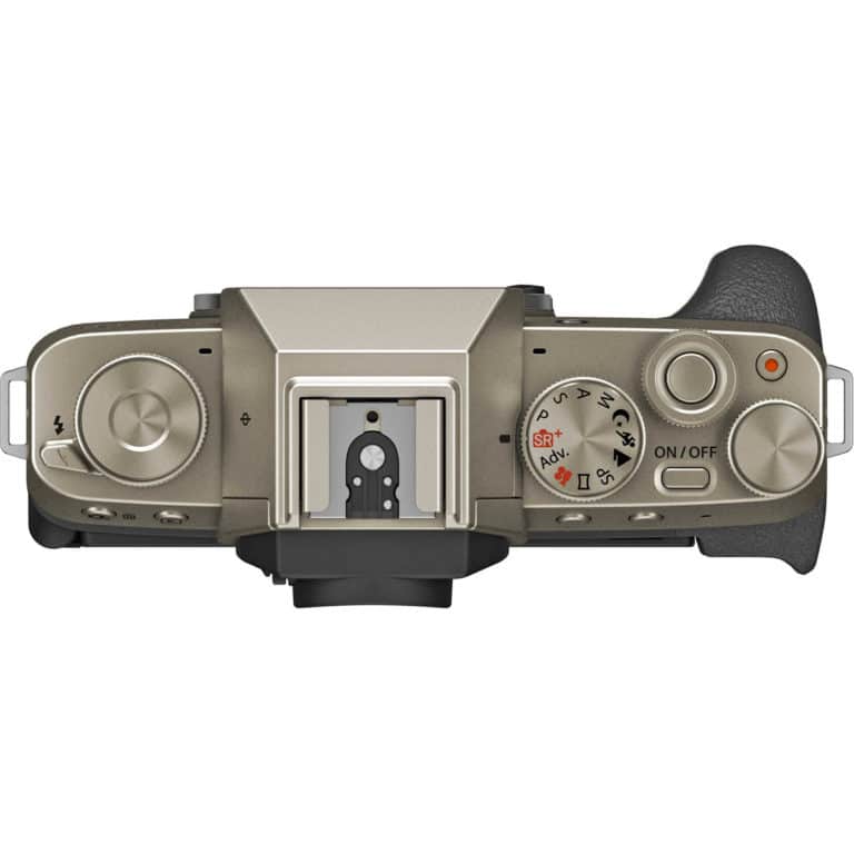 Беззеркальная фотокамера Fujifilm X-T200 - вид сверху