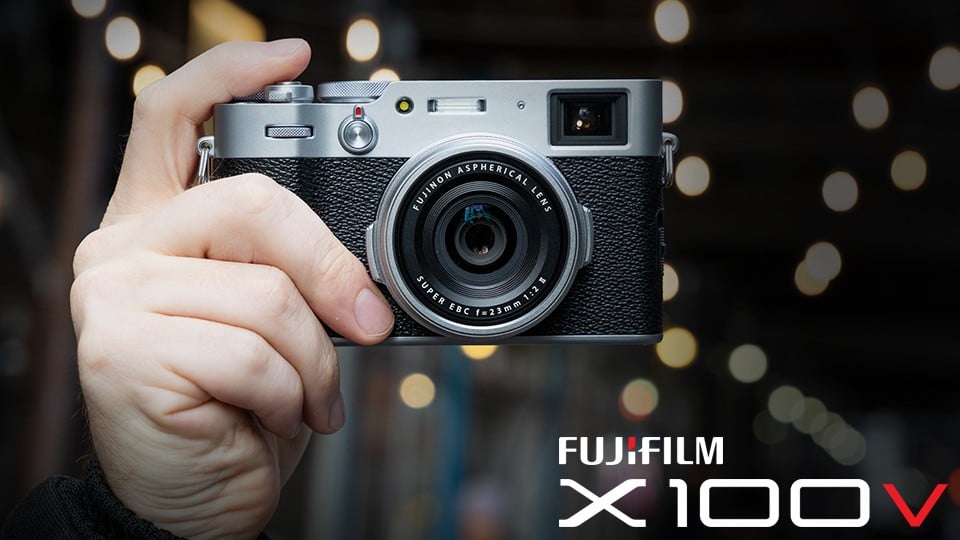 Беззеркальная фотокамера с не сменной оптикой Fujifilm X100V - обложка статьи