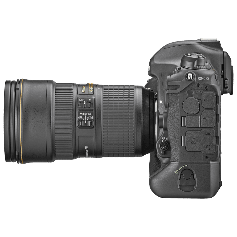 Зеркальный фотоаппарат Nikon D6 – вид слева png