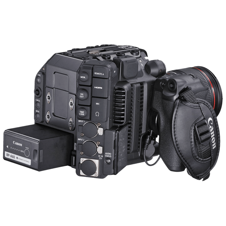 Кинокамера Canon C300 Mark III – вид сзади