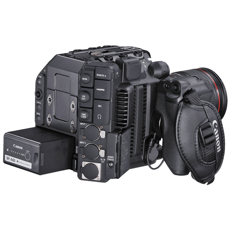 Кинокамера Canon C300 Mark III - вид сзади