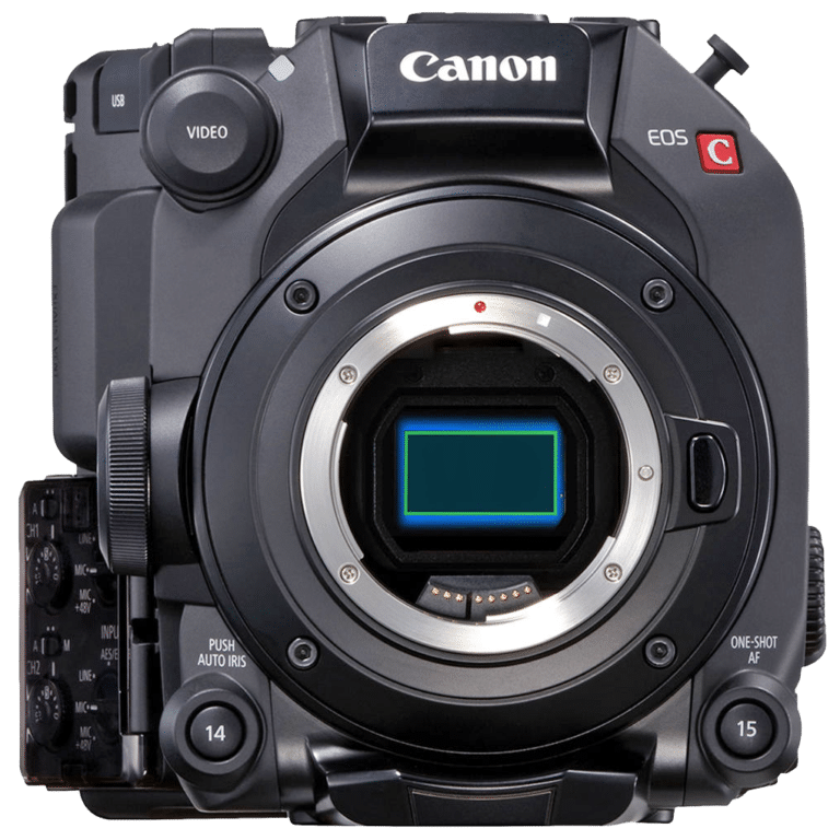 Кинокамера Canon C300 Mark III - вид спереди