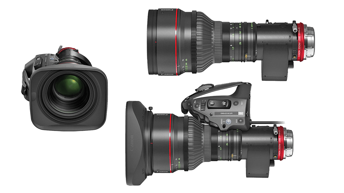 Canon CINE-SERVO 25-250mm T2.95 - зум-кинообъектив с сервоприводом трансфокатора
