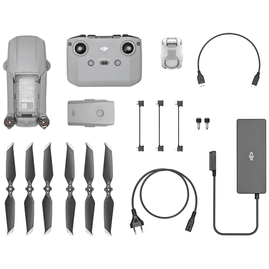 Компактный дрон DJI Mavic Air 2 – стандартный комплект поставки