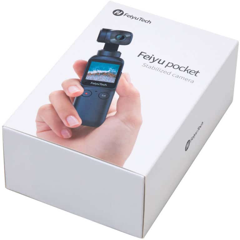 Feiyu Pocket - экшн-камера на трехосевом стабилизаторе - упаковка