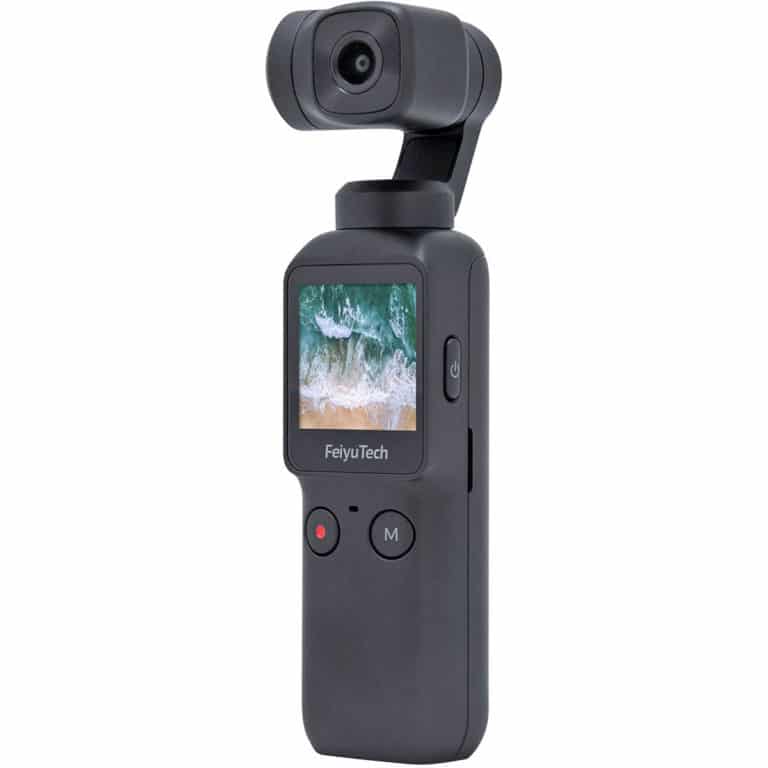 Feiyu Pocket - экшн-камера на трехосевом стабилизаторе - вид справа