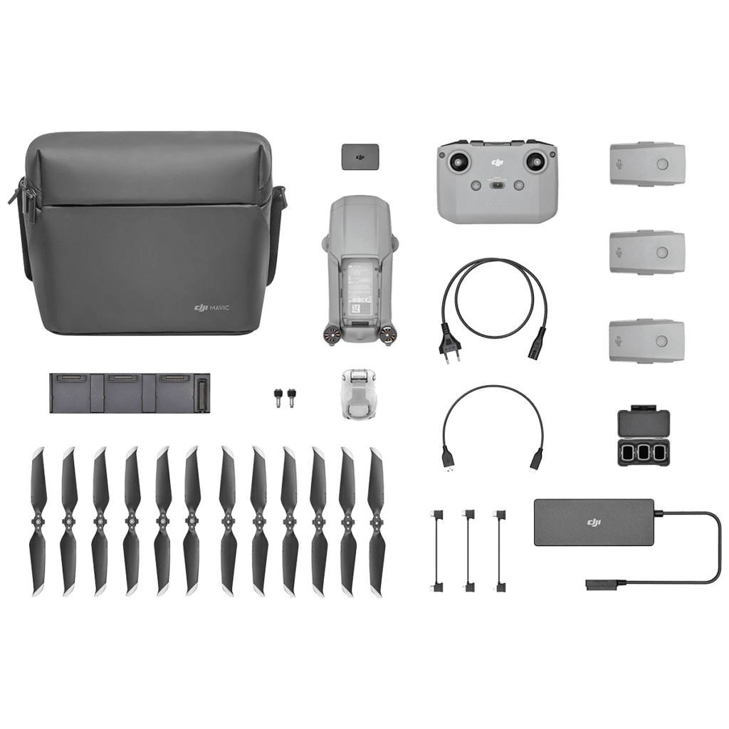 Компактный дрон DJI Mavic Air 2 – комплект Fly More Combo