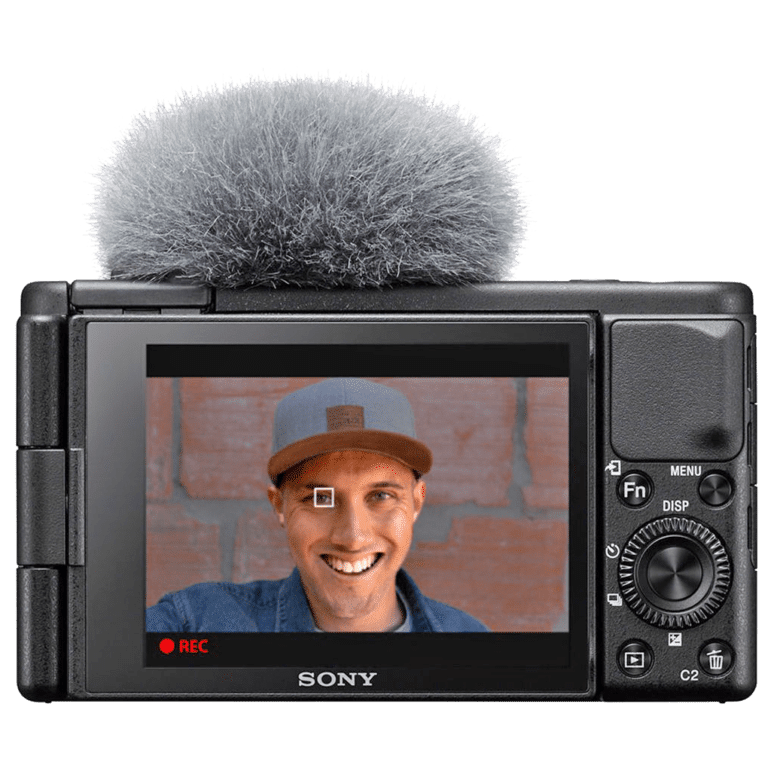 Камера для блогера Sony ZV-1 - вид сзади