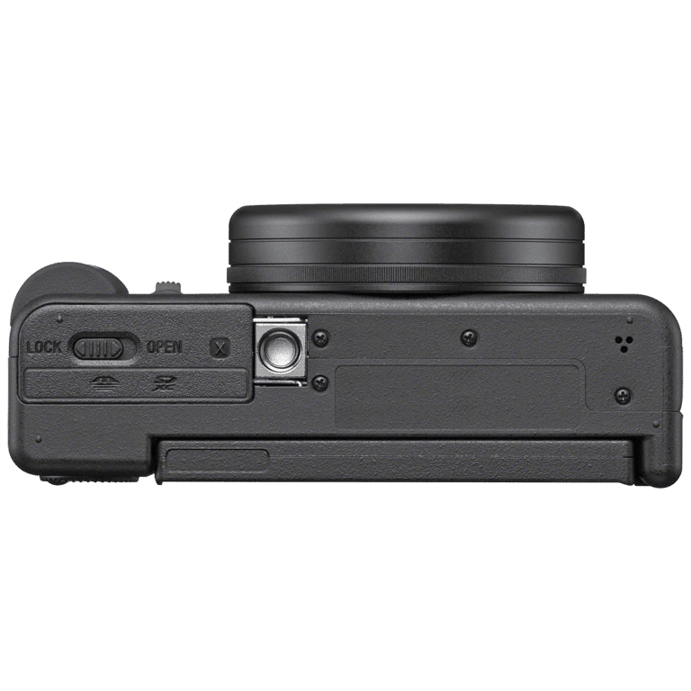 Камера для блогера Sony ZV-1 – вид снизу