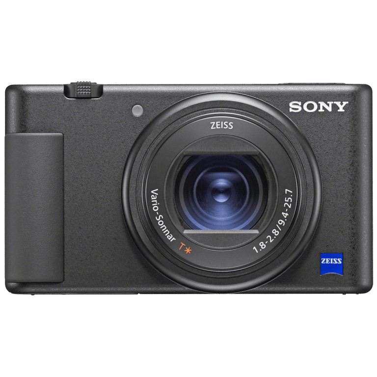Камера для блогера Sony ZV-1 - вид спереди