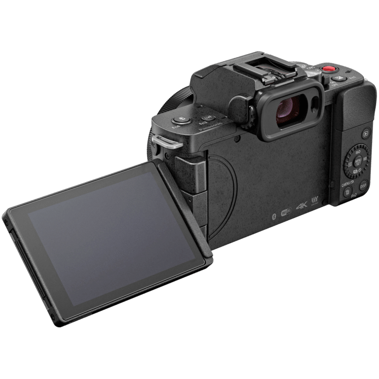 Lumix DC-G100 - камера для блогеров - вид сзади png